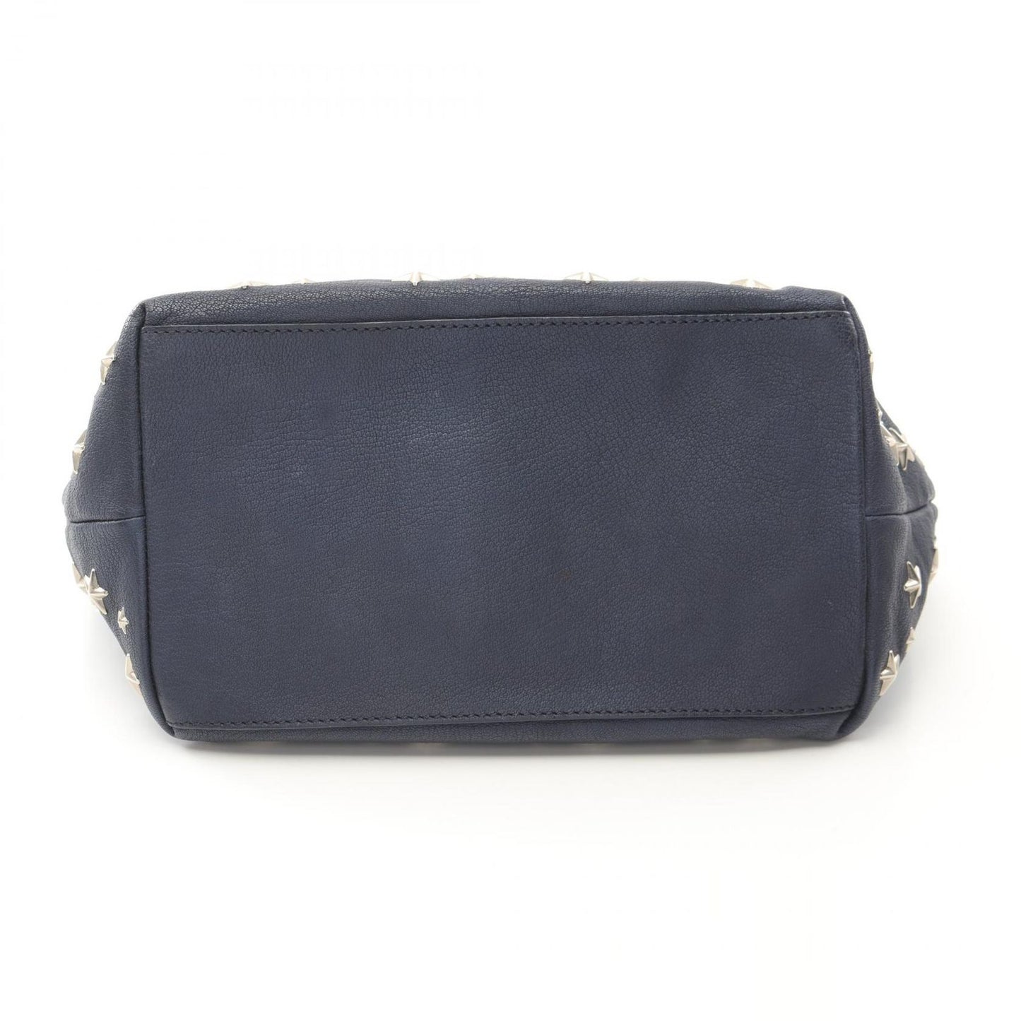 Jimmy Choo Sasha S Tote Bag in Navy Leather - Exquisite Craftsmanship