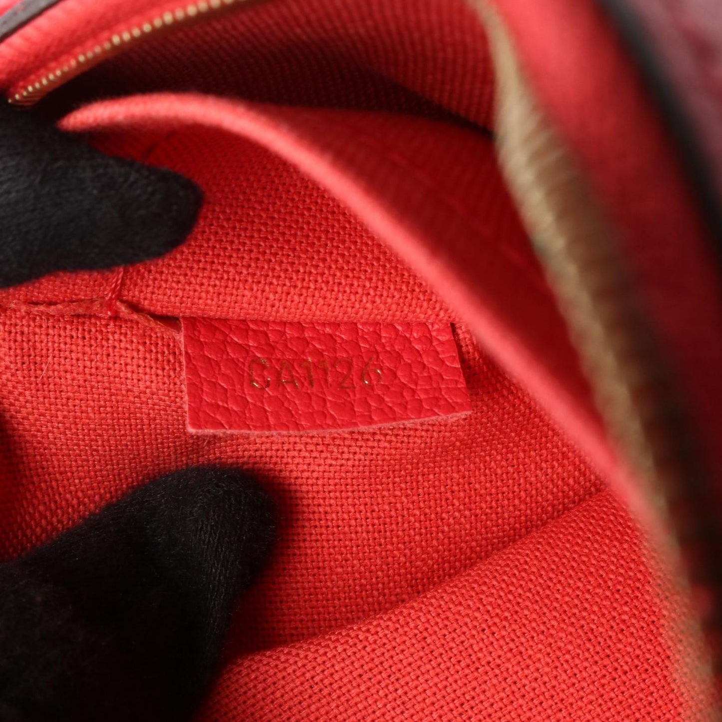 Louis Vuitton Pallas Clutch Monogram Poppy Petal Handbag