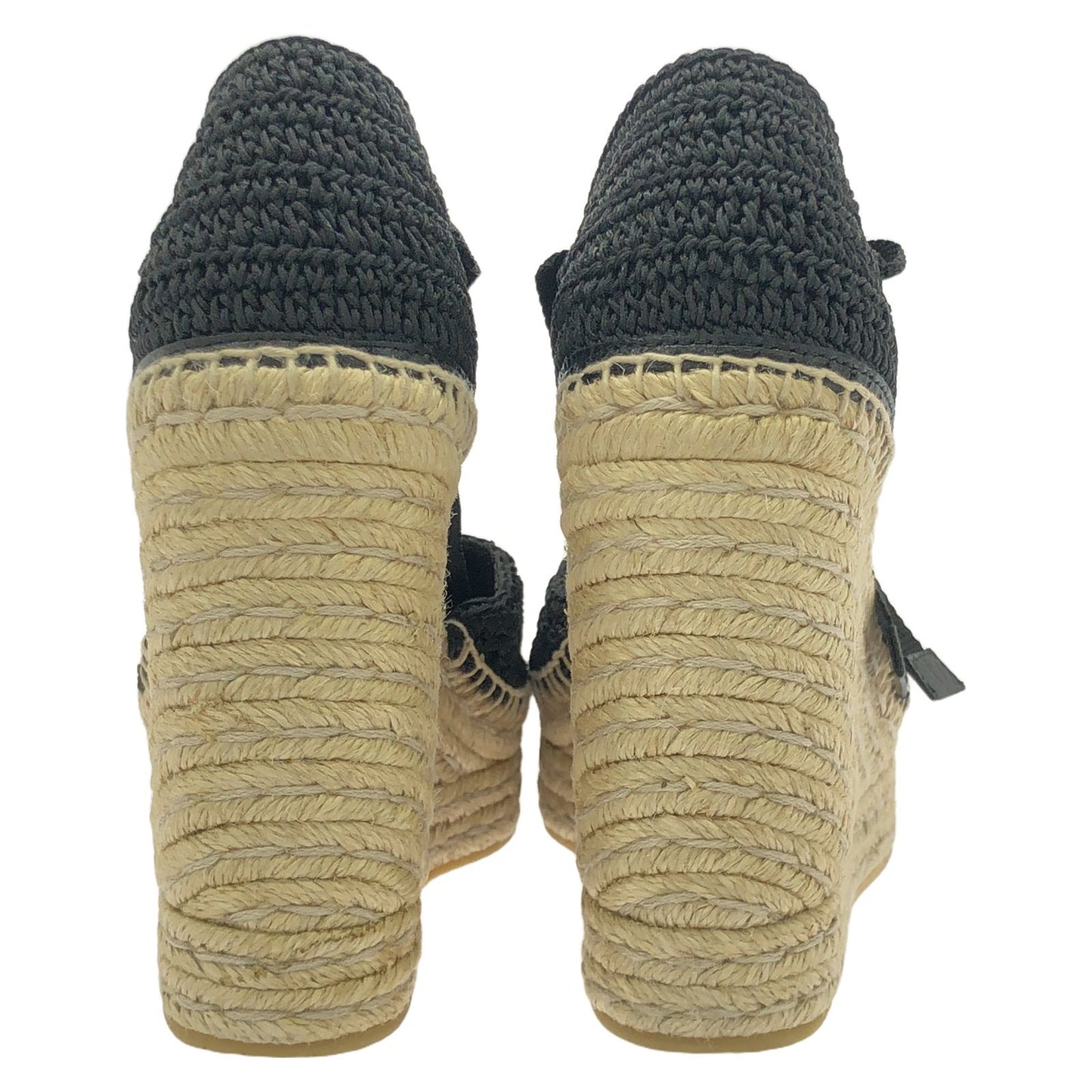 GUCCI GG Marmont Black Wedge Sandals - Timeless Elegance