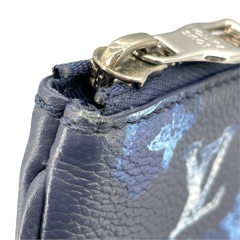 Louis Vuitton Trio Messenger Bag - Blue Monogram Watercolor