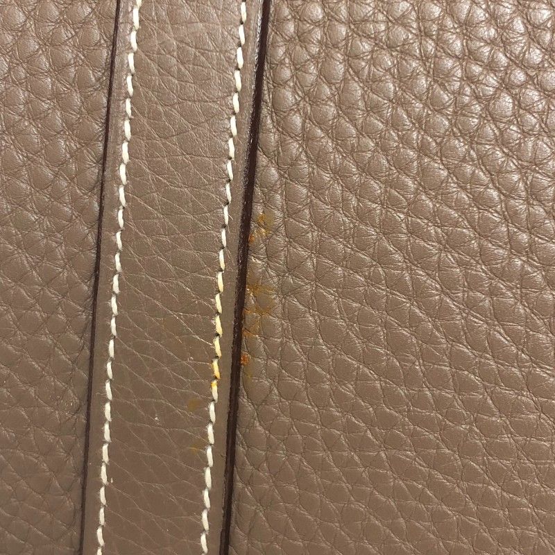 HERMES Birkin 35 Etoupe with Gold Hardware - Iconic Luxury Handbag