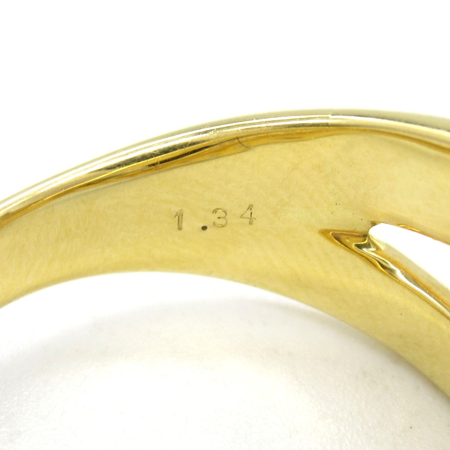 Exquisite K18 Yellow Gold Diamond Ring - 1.34ct Luxury Piece