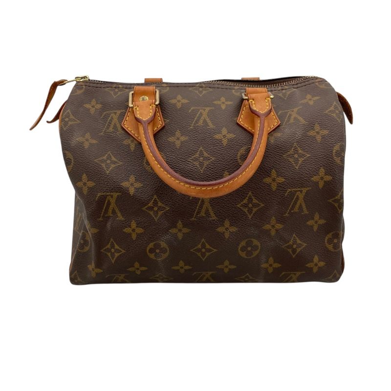 Louis Vuitton Speedy 25 Monogram Canvas Handbag - Brown