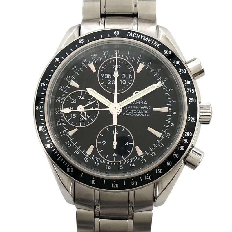 OMEGA Speedmaster Day-Date Chronometer 3220.50 - Black Stainless Steel