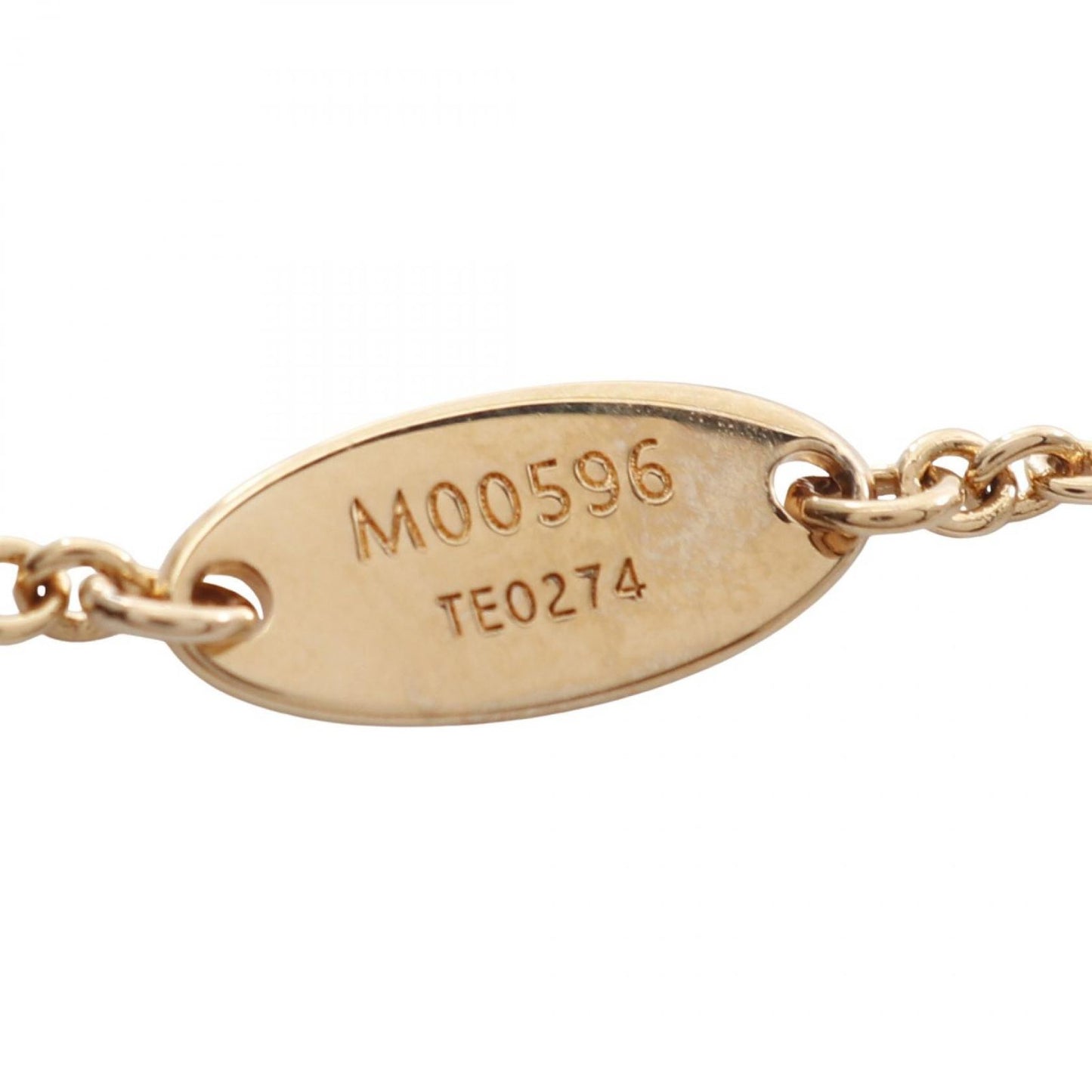 Louis Vuitton Iconic LV Necklace in Gold Plated Finish