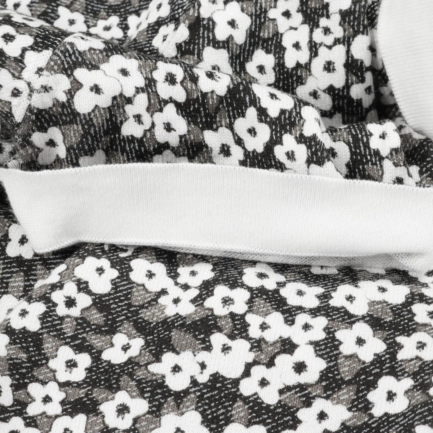 CHANEL Coco Mark Cotton Top in Gray - Timeless Elegance