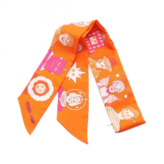 HERMES Twilly Dress Code Silk Scarf - Unused Luxury Accessory