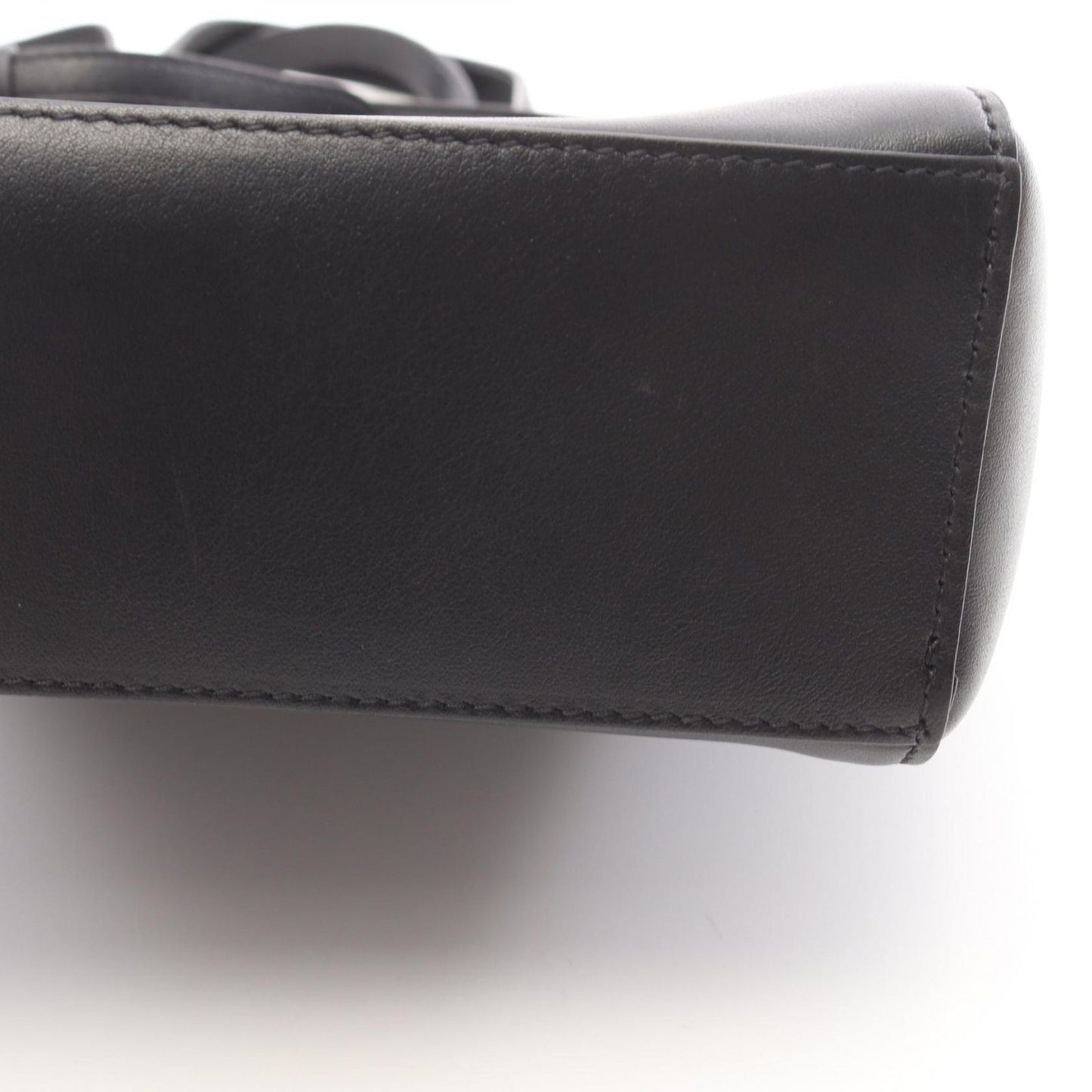 Jimmy Choo Bria Tote N/S Black Leather Star Studded Bag