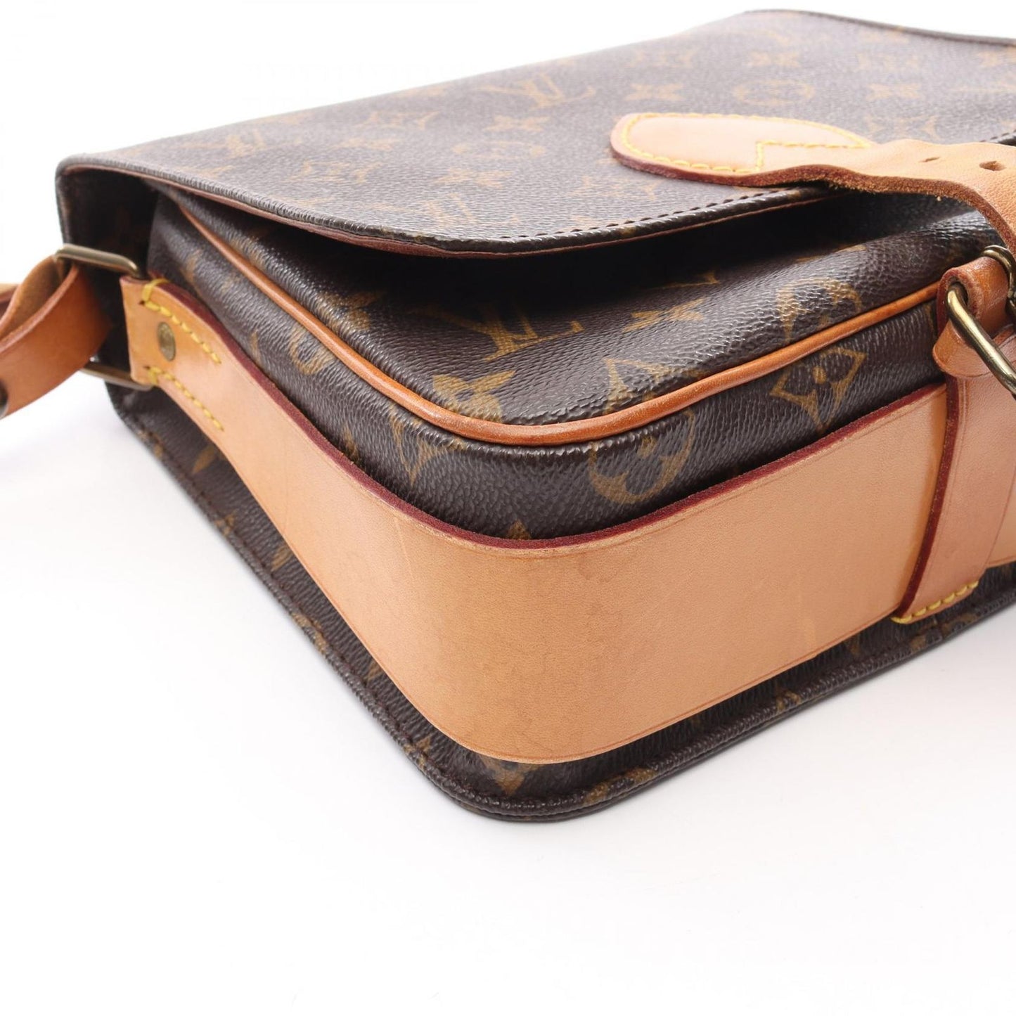 Louis Vuitton Monogram Canvas Cartouchière MM Shoulder Bag