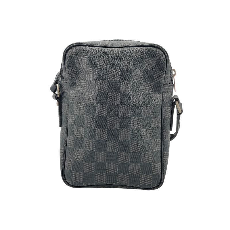 Louis Vuitton Rem Shoulder Bag N41446 in Black Damier Graphite