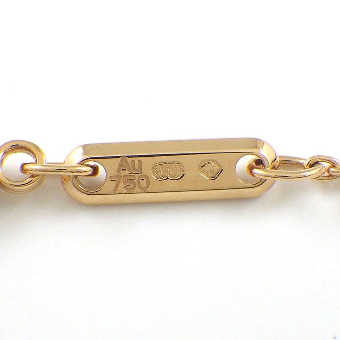 Chopard Happy Dreams Necklace with Pink Shell & Moving Diamond