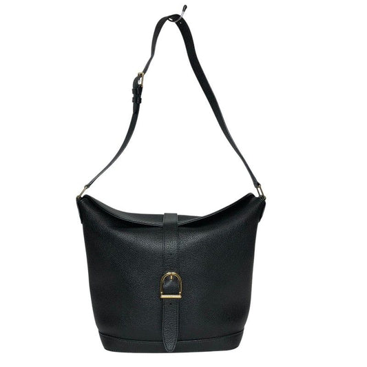 CELINE Black Sis Bucket Bag with Gold Hardware - Timeless Elegance