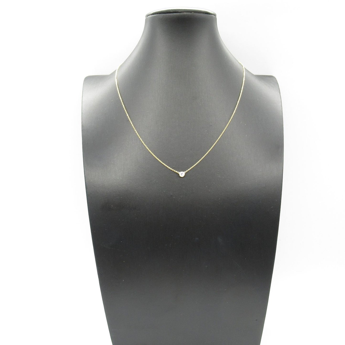TIFFANY & CO. By The Yard Necklace in 18K Yellow Gold with Diamonds