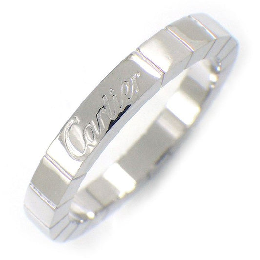 Cartier Laniere Ring in K18 White Gold - Size 15 / #55