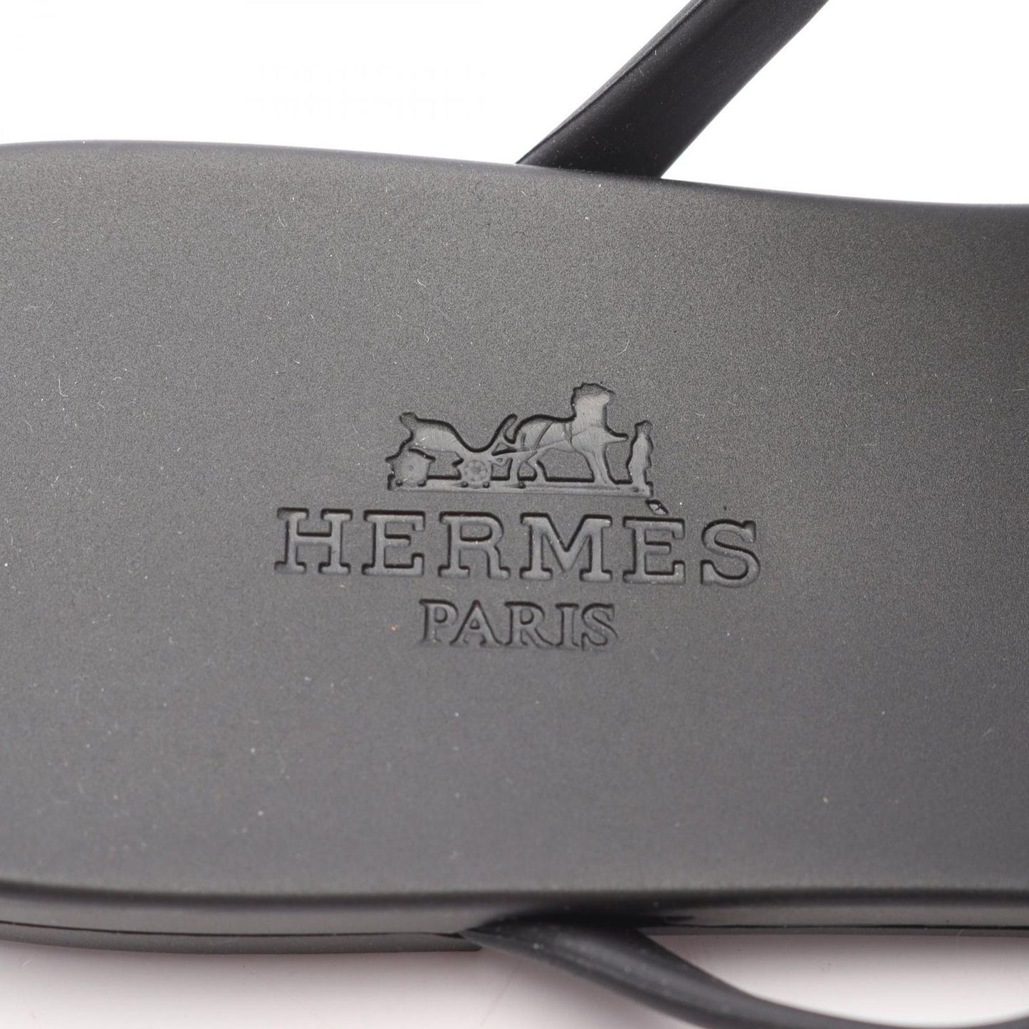 HERMES Éjery Sandals - Unused Luxury Footwear in Black