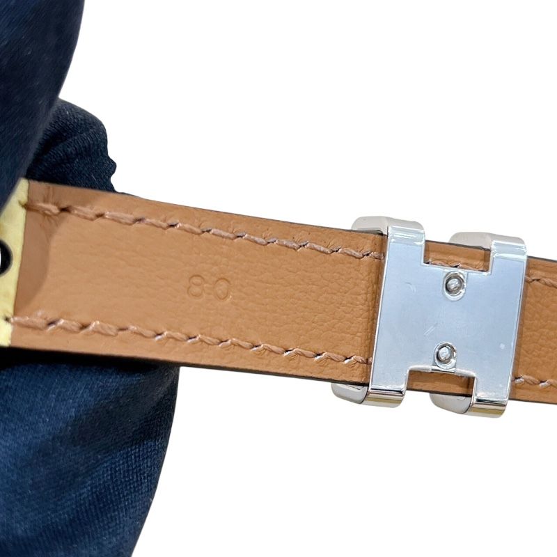 HERMES Pop H15 80cm Belt in Rose Poussin - Exquisite Craftsmanship