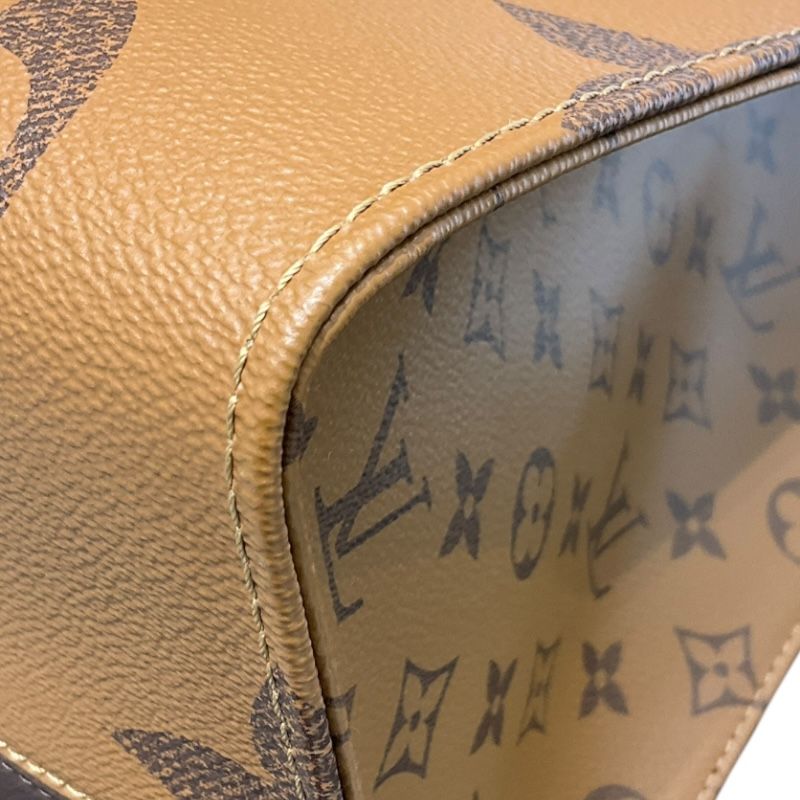 Louis Vuitton OnTheGo GM Monogram Giant Reverse Tote Bag - Brown