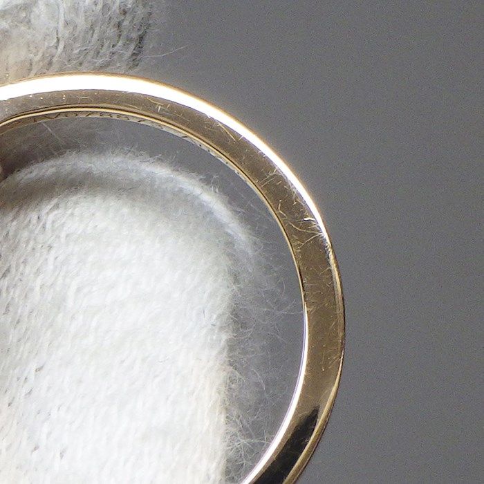 HERMES Ever Chaine d'Ancre Diamond Ring in K18 Pink Gold