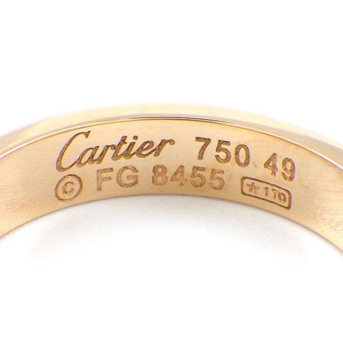 Cartier Love Ring Small Model K18PG - Timeless Elegance