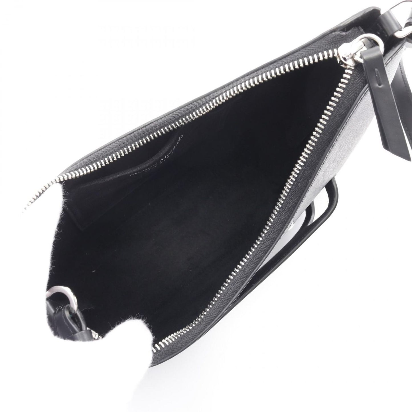 Maison Margiela Snatched Hobo Shoulder Bag - Black Leather