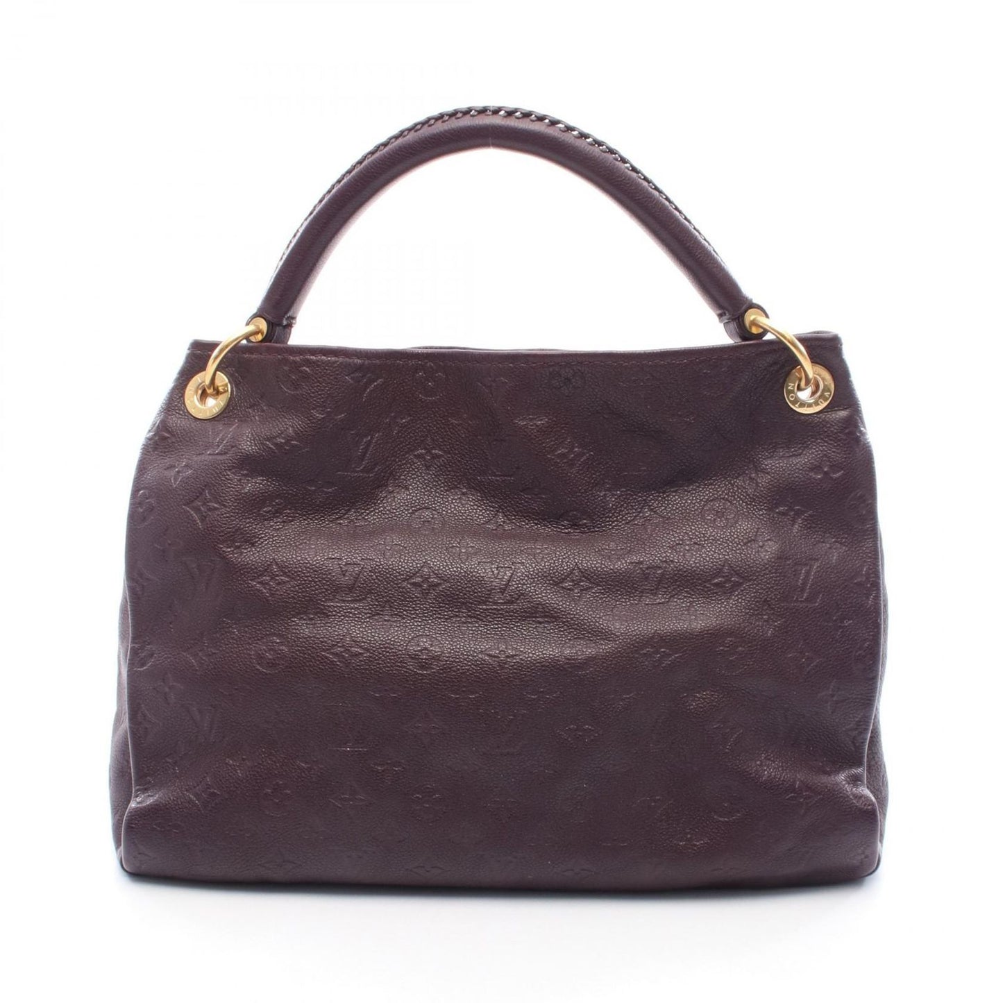 Louis Vuitton Artsy MM Shoulder Bag in Purple Monogram Leather