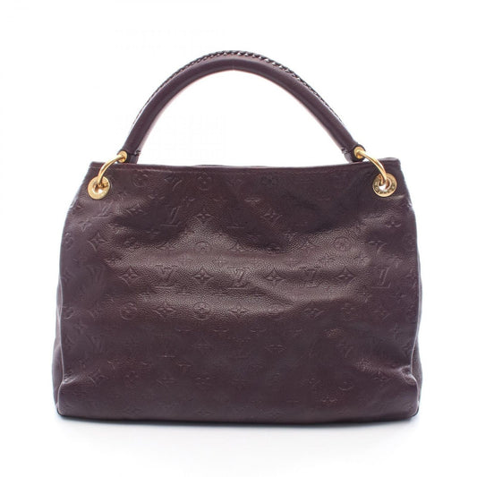Louis Vuitton Artsy MM Shoulder Bag in Purple Monogram Leather