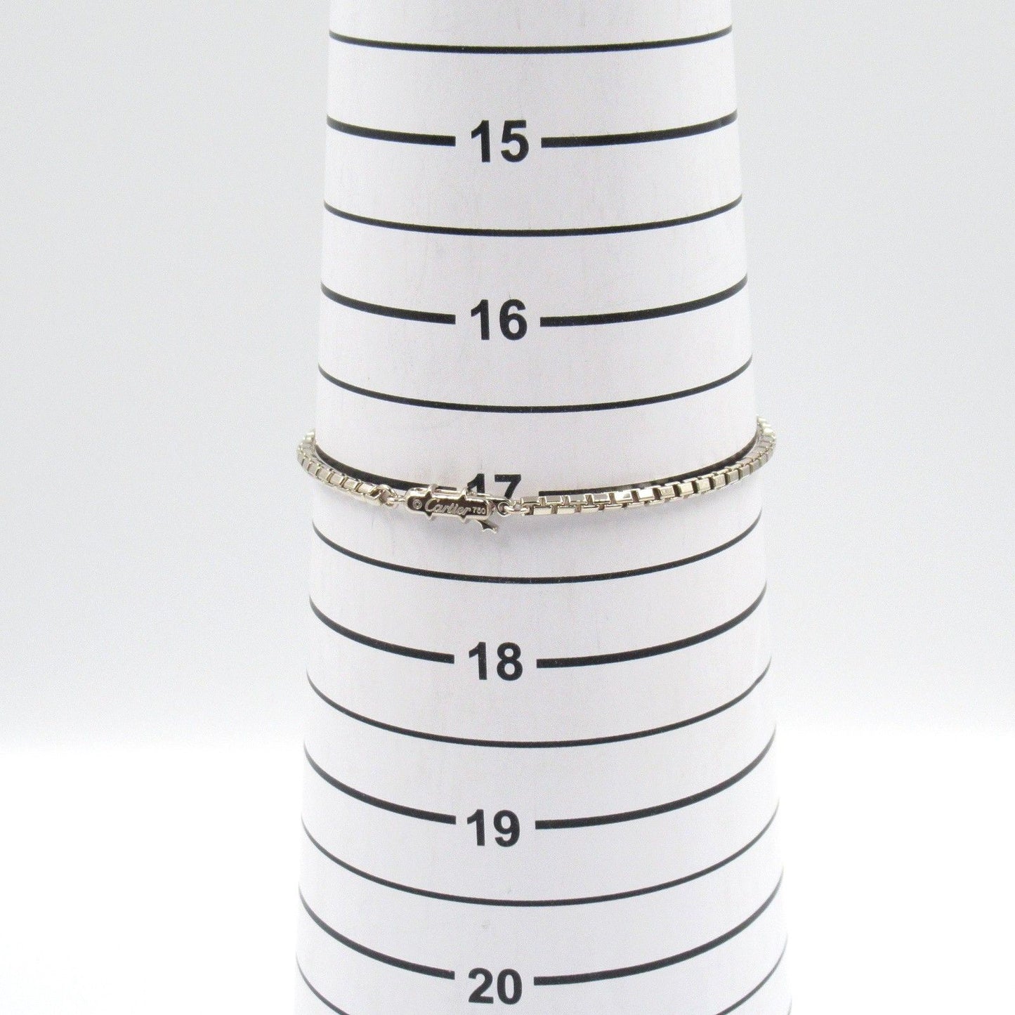 CARTIER Lanière Bracelet in K18 White Gold - Timeless Elegance