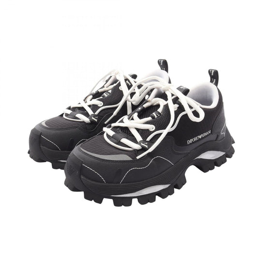Emporio Armani Black Dad Sneakers - Timeless Elegance