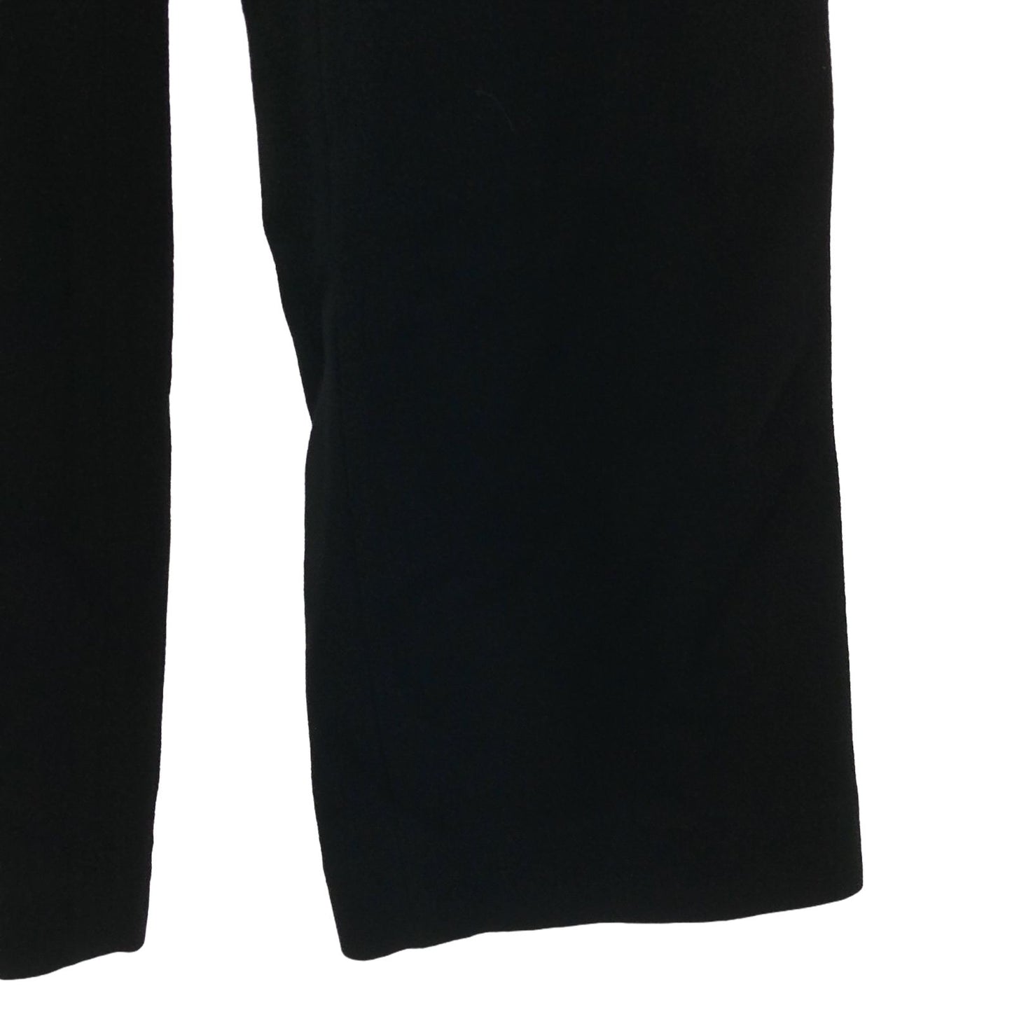 CHANEL Black Wool Pants - Timeless Elegance in Size 44