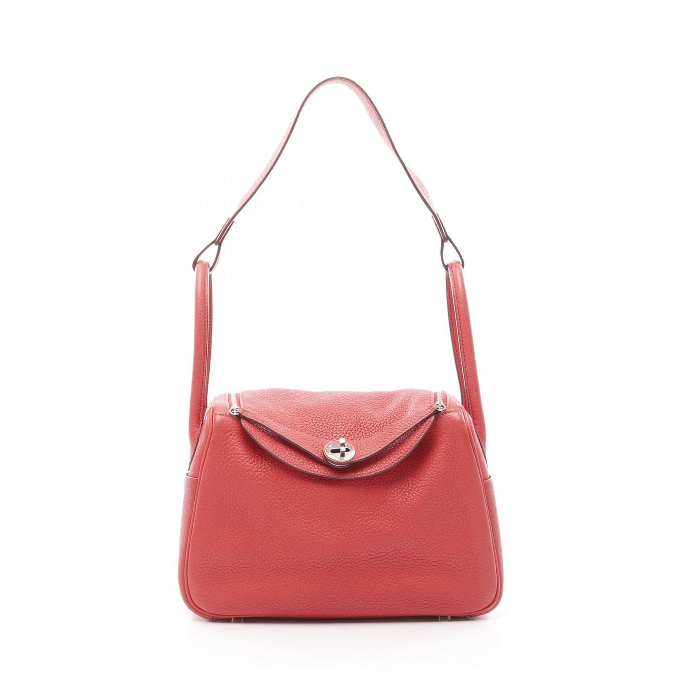 HERMES Lindy 26 Bougainvillea Shoulder Bag - Exquisite Craftsmanship