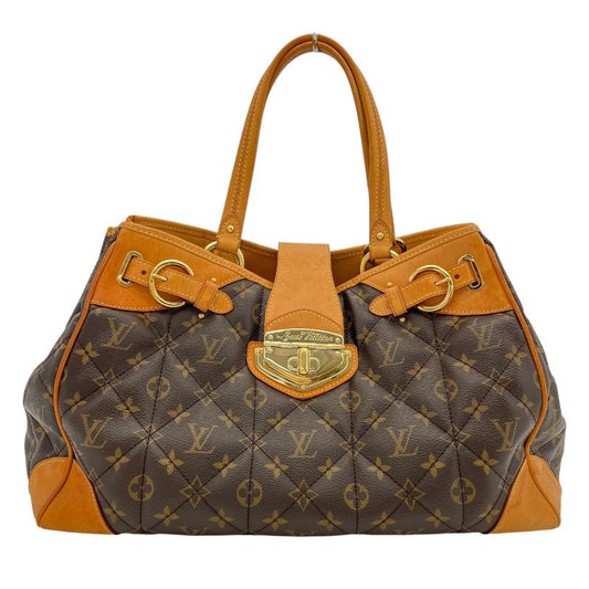 Louis Vuitton Monogram Canvas Shopper Handbag - Brown