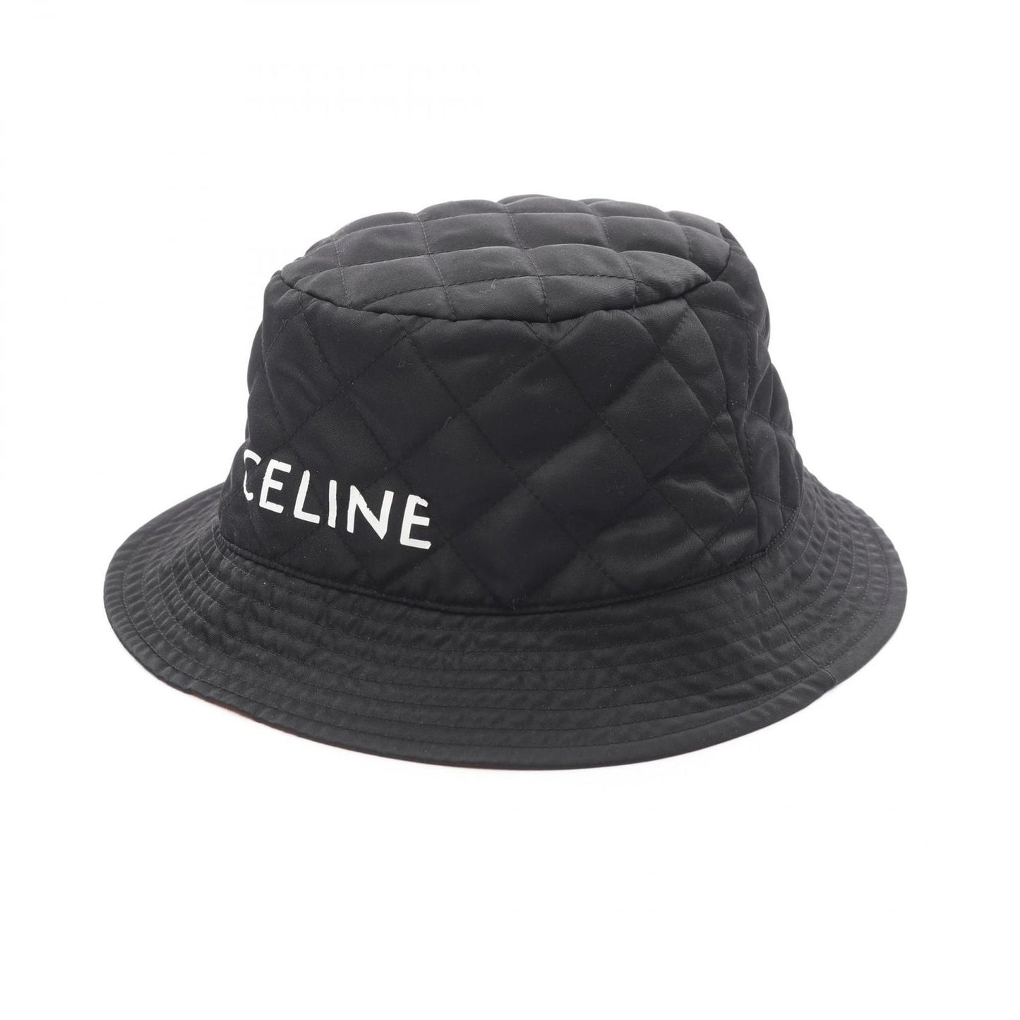 CELINE Nylon Twill Hat - Timeless Black Elegance