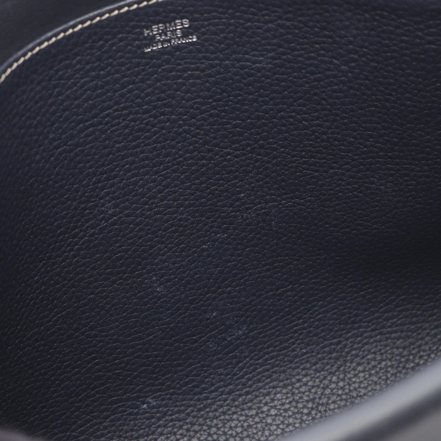 HERMES Alzan 31 Handbag in Bleu Nuit - Exquisite Craftsmanship