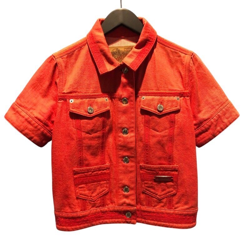 Louis Vuitton Women's Cotton Short Sleeve Shirt Jacket - Size 36