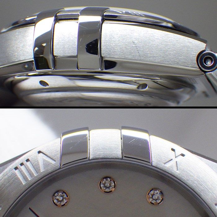 OMEGA Constellation Manhattan 131.10.29.20.52.001 - Diamond Index, Silver Dial