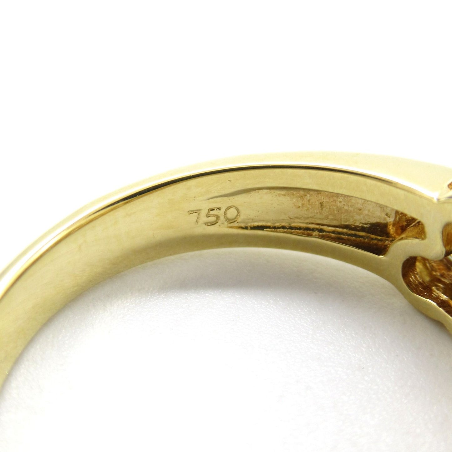 Exquisite K18 Yellow Gold Diamond Ring - 1.10ct Luxury Jewelry