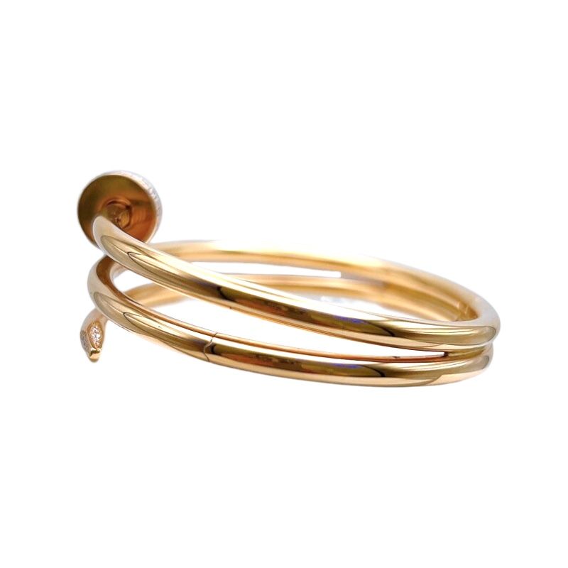 Cartier Juste un Clou Diamond Double Bracelet in K18 Pink Gold