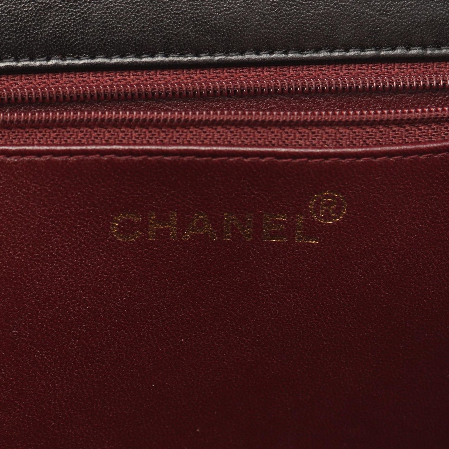 CHANEL Matelassé Single Flap Shoulder Bag in Black Lambskin