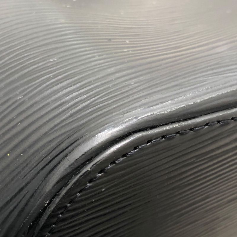 Louis Vuitton Mandara PM Handbag - Black Epi Leather with Gold Hardware