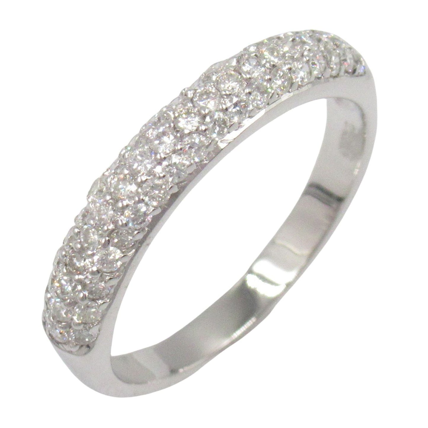 Exquisite K18WG Diamond Ring - 0.85ct Elegance for Women