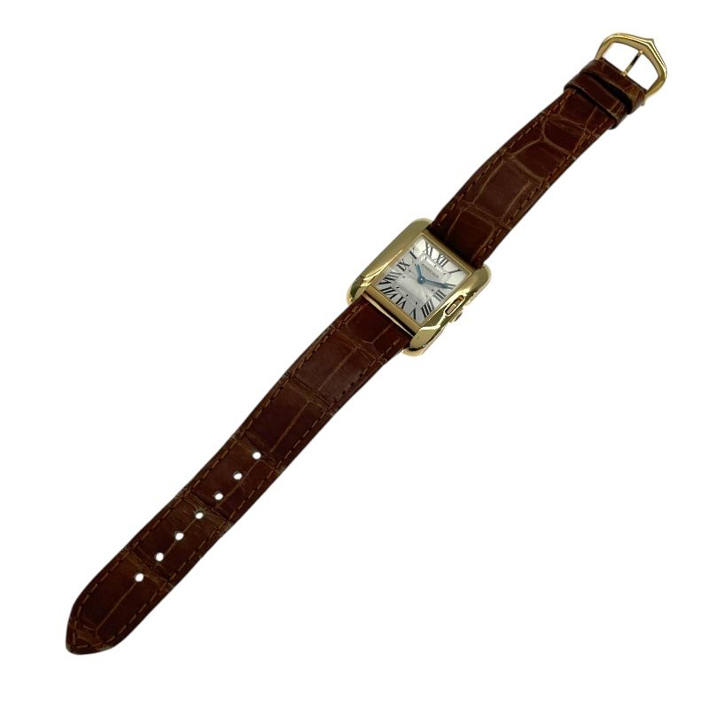 Cartier Tank Anglaise W5310028 K18YG Women's Watch - Timeless Elegance