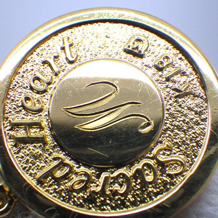 MIKIMOTO Sacred Heart Medal Necklace in K18 Yellow Gold