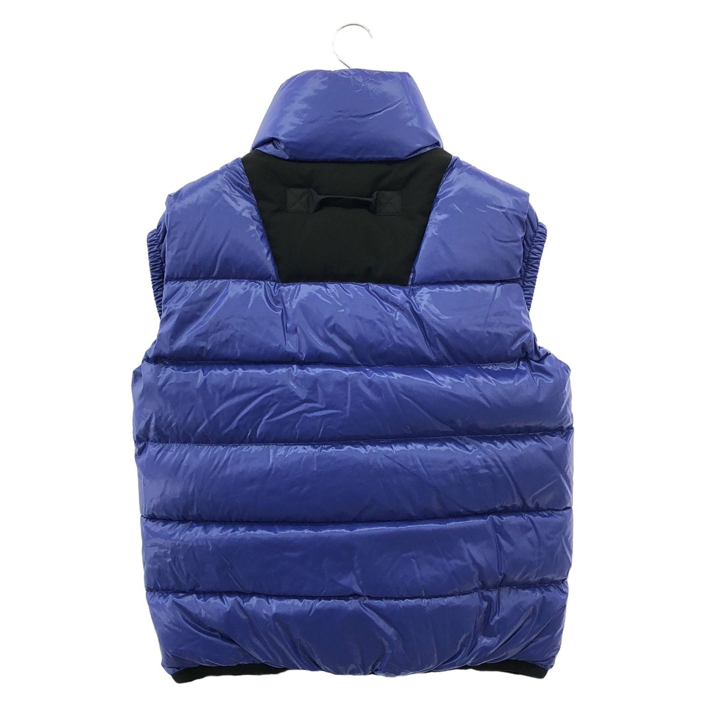 MONCLER Men's Down Vest in Blue - Exquisite Craftsmanship