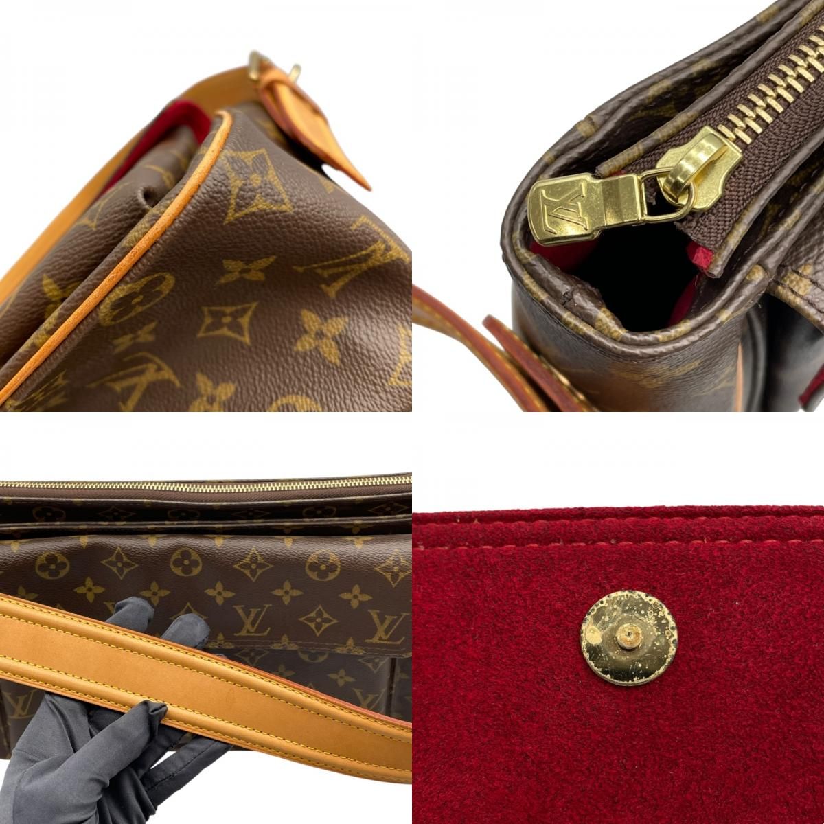 Louis Vuitton Viva Cite GM Monogram Canvas Shoulder Bag