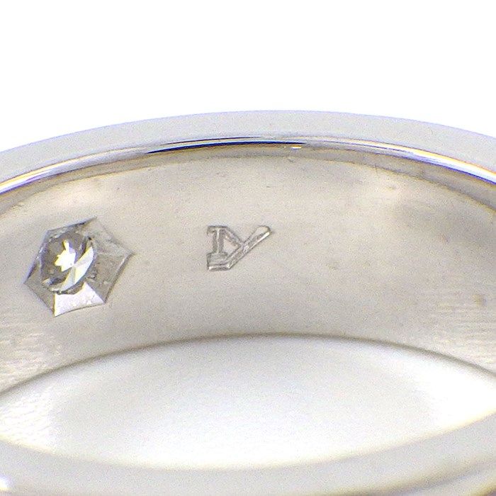 Cartier Love Ring Classic Model with Diamonds in 18K White Gold