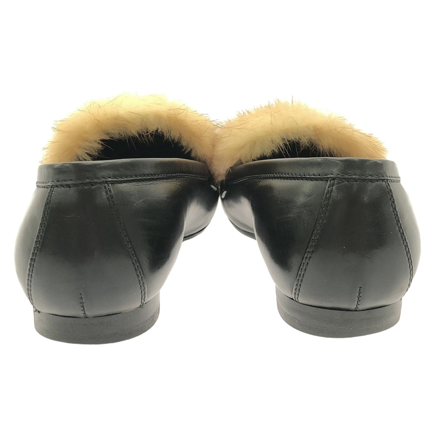 Louis Vuitton Black Leather Mules - Timeless Elegance