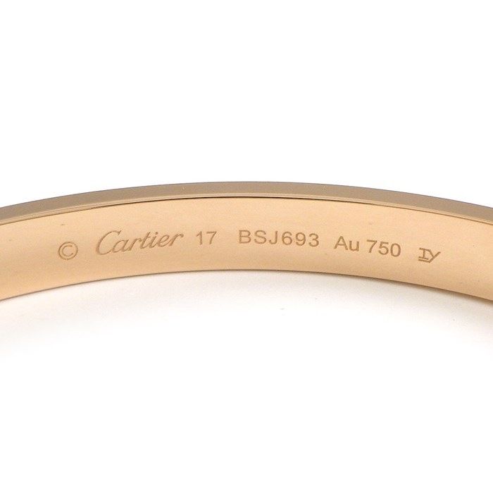 Cartier Love Bracelet Classic Model K18PG - Timeless Elegance