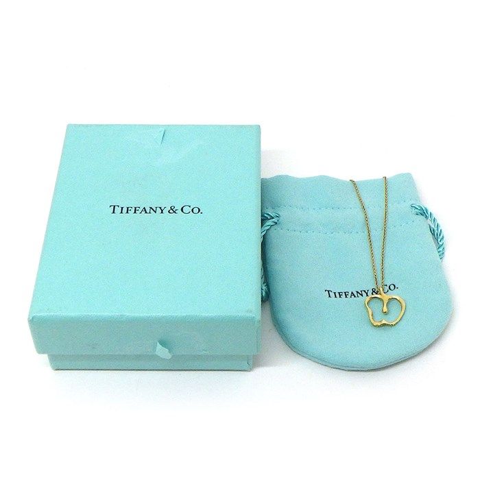 Tiffany & Co. Apple Small Necklace in K18 Yellow Gold