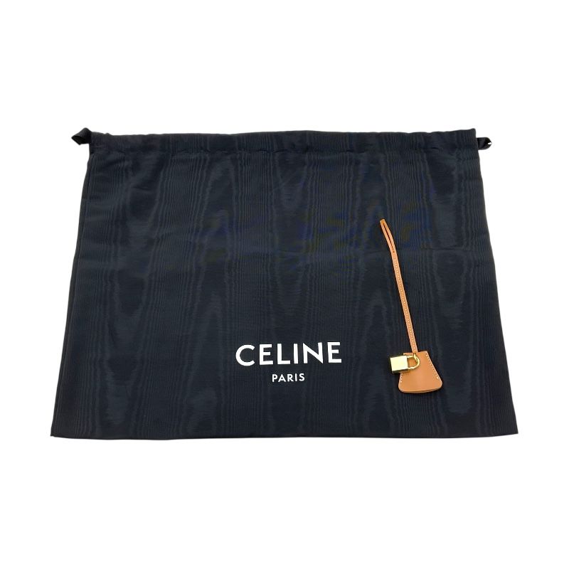 CELINE Vertical Cabas Tote Bag in Natural & Tan - Timeless Elegance