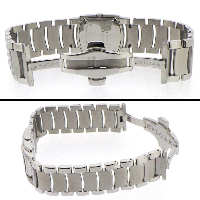 BVLGARI Assioma AA35S Diamond Bezel Watch - Exquisite Craftsmanship